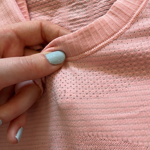 Pink Lululemon Active Long Sleeve - Picture 2 of 6